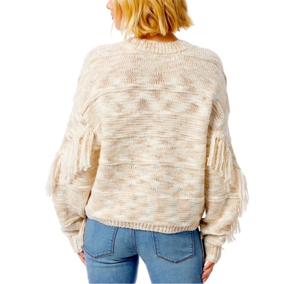 Jessica Simpson knit Fringe Sweater - Picture 3 of 9